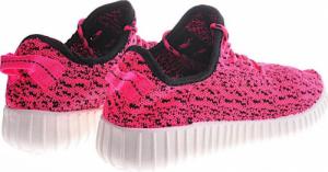 Pantofelek24 Lekkie damskie buty sportowe Fuksja /C3-1 12306 T199/ 37 8
