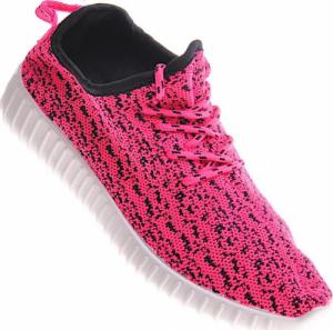 Pantofelek24 Lekkie damskie buty sportowe Fuksja /C3-1 12306 T199/ 41 2