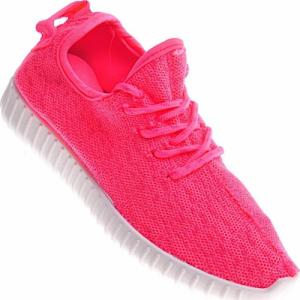 Pantofelek24 Lekkie damskie buty sportowe Peach /D6-3 12305 T199/ 36 2
