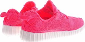 Pantofelek24 Lekkie damskie buty sportowe Peach /D6-3 12305 T199/ 36 7