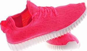 Pantofelek24 Lekkie damskie buty sportowe Peach /D6-3 12305 T199/ 36 8