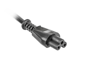 Kabel zasilający KABKOM KABEL ZASILAJĄCY LAPTOP (MIKI) C5 SPIRALA 0.6-2.5M NATEC EXTREME MEDIA (BLISTER) - NKA-0846 6