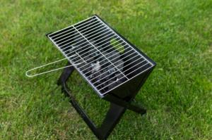Blaupunkt GC201 Grill walizkowy węglowy 42.5 cm x 26.5 cm 2