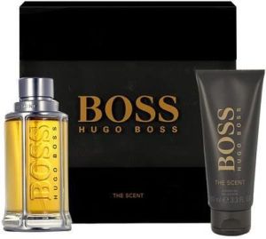 Hugo Boss The Scent For Man Zestaw dla mężczyzn EDT 50ml + Żel pod prysznic 100ml 1
