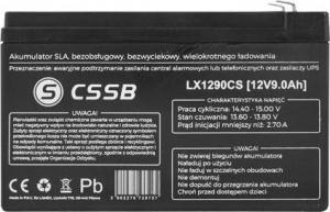 CSSB Akumulator żelowy 12V 9Ah 2