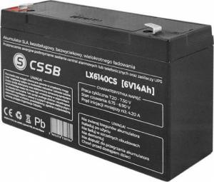 CSSB Akumulator żelowy 6V 14Ah 1
