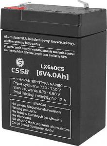 CSSB Akumulator żelowy 6V 4Ah 1