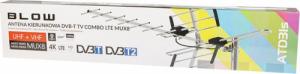 Antena RTV Blow Antena DVB-T2 ATD31S VHF UHF odbiera MUX8 pasywna zewnętrzna 4