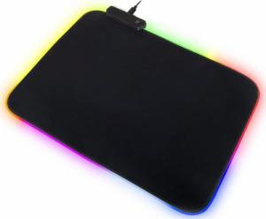 Art Zestaw gamingowy klawiatura ART SLIM AK-20 podświetlana mysz mata RGB słuchawki 5