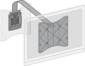 Meliconi Uchwyt ścienny CME ES200 26'' - 40'' 2