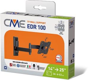 Meliconi Uchwyt ścienny CME EDR100 14'' - 25'' 2