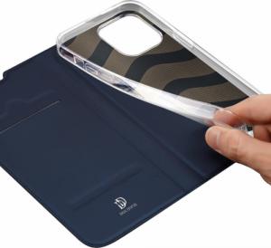 Dux Ducis Skin Pro kabura etui pokrowiec z klapką iPhone 14 Pro Max niebieski 17