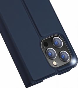 Dux Ducis Skin Pro kabura etui pokrowiec z klapką iPhone 14 Pro Max niebieski 21