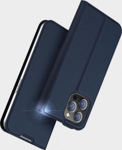 Dux Ducis Skin Pro kabura etui pokrowiec z klapką iPhone 14 Pro Max niebieski 9