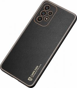 Dux Ducis Yolo eleganckie etui pokrowiec ze skóry Samsung Galaxy A53 5G czarny 2