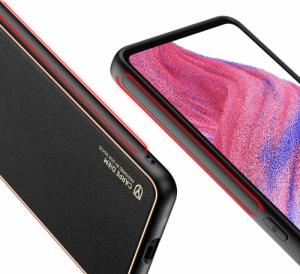 Dux Ducis Yolo eleganckie etui pokrowiec ze skóry Samsung Galaxy A53 5G czarny 6