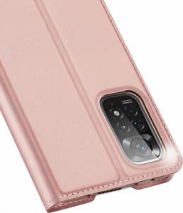 Dux Ducis Skin Pro kabura etui pokrowiec z klapką Xiaomi Redmi Note 11 Pro+ 5G / 11 Pro 5G / 11 Pro różowy 13
