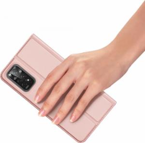 Dux Ducis Skin Pro kabura etui pokrowiec z klapką Xiaomi Redmi Note 11 Pro+ 5G / 11 Pro 5G / 11 Pro różowy 18