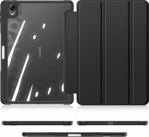 Etui na tablet Dux Ducis Toby pancerne etui z klapką Smart Case do Oppo Pad z uchwytem na rysik czarny 21
