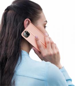 Dux Ducis Skin Pro kabura etui pokrowiec z klapką iPhone 14 Max różowy 16