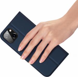 Dux Ducis Skin Pro kabura etui pokrowiec z klapką iPhone 14 Max niebieski 18