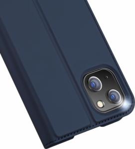 Dux Ducis Skin Pro kabura etui pokrowiec z klapką iPhone 14 Max niebieski 21