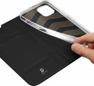Dux Ducis Skin Pro kabura etui pokrowiec z klapką iPhone 14 Max czarny 17
