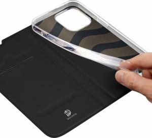 Dux Ducis Skin Pro kabura etui pokrowiec z klapką iPhone 14 Pro Max czarny 17