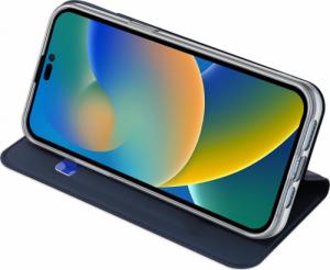 Dux Ducis Skin Pro kabura etui pokrowiec z klapką iPhone 14 Pro niebieski 20
