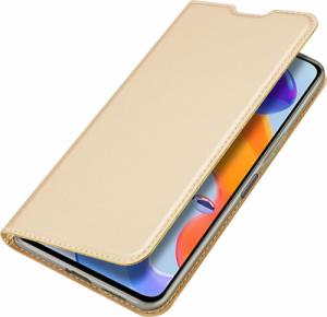 Dux Ducis Skin Pro kabura etui pokrowiec z klapką Xiaomi Redmi Note 11 Pro+ 5G / 11 Pro 5G / 11 Pro złoty 18
