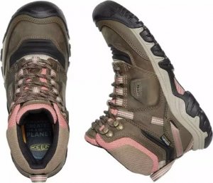 Buty trekkingowe damskie Keen Ridge Flex Mid brązowe r. 38 3