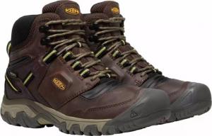 Buty trekkingowe męskie Keen Ridge Flex Mid WP Coffee Bean/Keen Yelow r. 43 (KE-1026614) 3