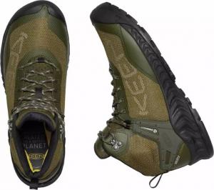 Buty trekkingowe męskie Keen NXIS Evo Mid WP zielone r. 42 5