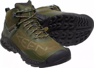 Buty trekkingowe męskie Keen NXIS Evo Mid WP zielone r. 44 1/2 4