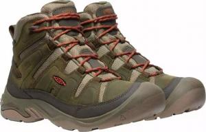 Buty trekkingowe męskie Keen Circadia Mid WP oliwkowe r. 43 4