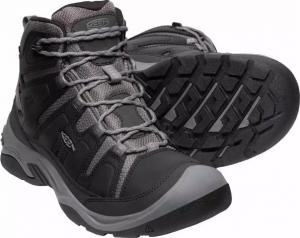 Buty trekkingowe męskie Keen Circadia Mid WP czarno-szare r. 44 1/2 5