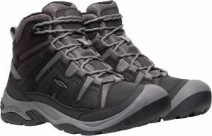 Buty trekkingowe męskie Keen Circadia Mid WP czarno-szare r. 46 4
