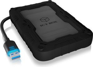 Kieszeń Icy Box na dysk 2.5", USB 3.0, czarna (IB-AC603PL-U3) 1