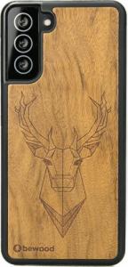 BeWood Drewniane Etui Samsung Galaxy S21 JELEŃ IMBUIA 1