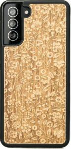 BeWood Drewniane Etui Samsung Galaxy S21 Plus KWIATY POLNE ANIEGRE 1