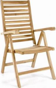 Divero Regulowane krzesło ogrodowe DIVERO 6&#13; 1