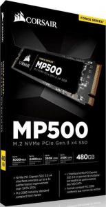 Dysk SSD Corsair MP500 480GB M.2 2280 PCI-E x4 Gen3 NVMe (CSSD-F480GBMP500) 4