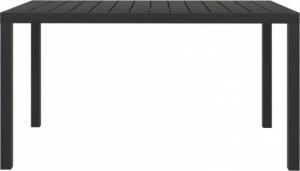 vidaXL vidaXL 7-cz. zestaw mebli ogrodowych z poduszkami, polirattan, czarny 10