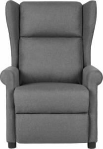 vidaXL vidaXL Elektryczny fotel uszak, rozkładany, szara tkanina 3