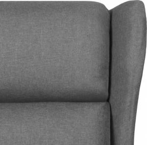 vidaXL vidaXL Elektryczny fotel uszak, rozkładany, szara tkanina 10