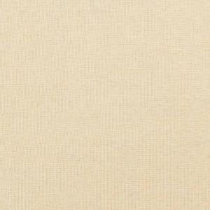 vidaXL vidaXL Fotel bujany, kremowy, tapicerowany tkaniną 4