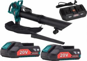 NAC Odkurzacz do liści VBB-BL-LI-2x20V + 2 x akumulator 2 Ah 2