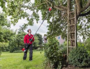 Solo by AL-KO Wielofunkcyjne urządzenie spalinowe Solo by AL-KO 130 MT: kosa spalinowa + nożyce do żywopłotu + okrzesywarka do gałęzi + przedłużka + tarcza 3T + nóż mulczujący + szelki 9
