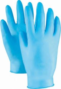 stronghand Rękawice jednorazowe, nitrylowe, niebieskie, roz. 9(pudełko 100szt.) 1