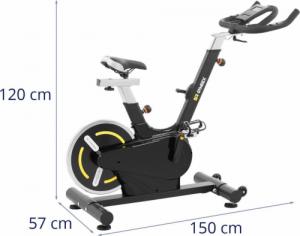 Rower stacjonarny Gymrex GR-MG126 magnetyczny indoor cycling 2